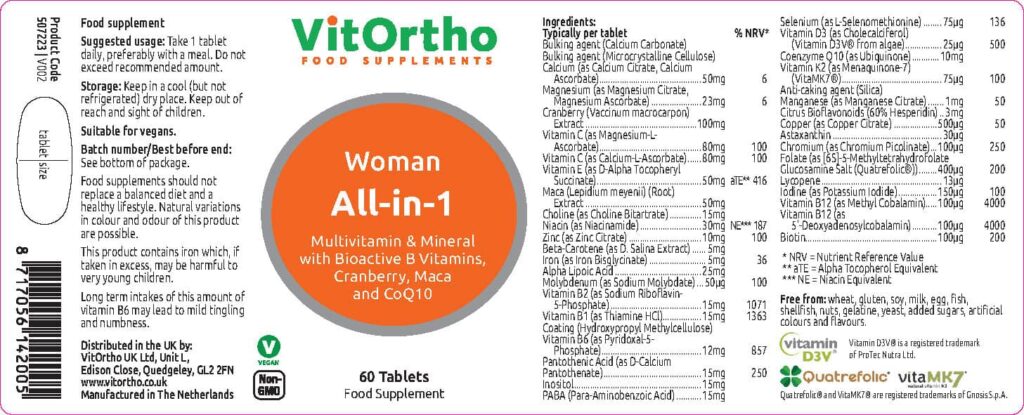 507223_VitOrtho_Woman_All-in-1_60_Tablets_75x185_V002