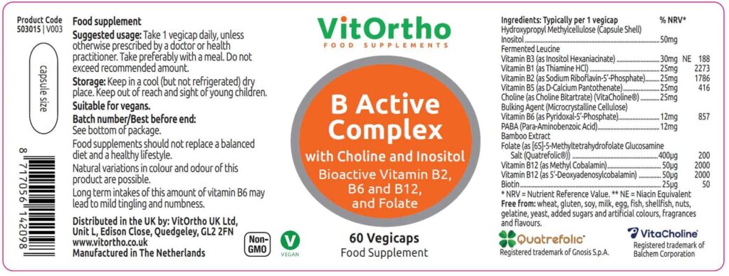 B Active Complex label