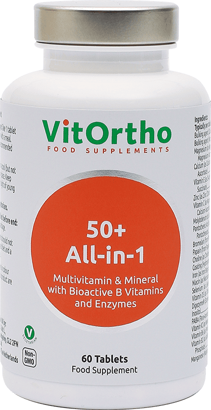 50+ all in one multivitamins and minerals
